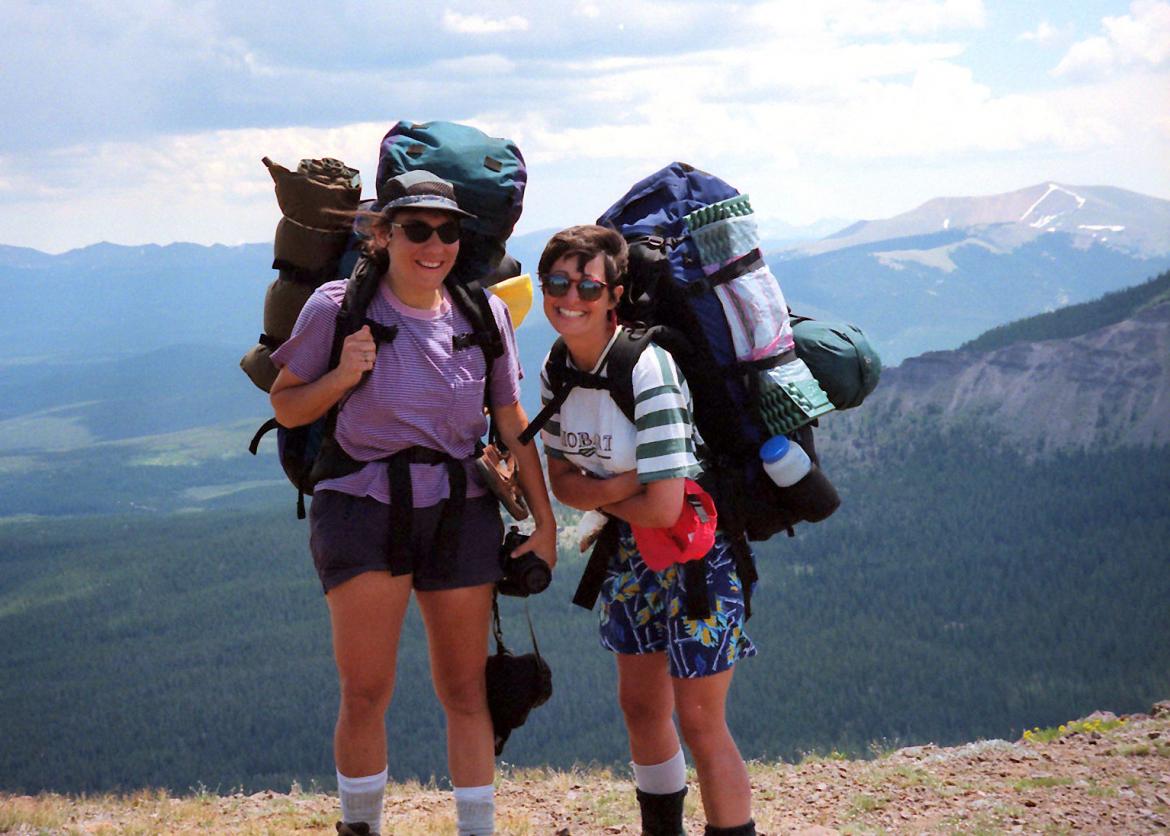 Colorado backpacking, mid-1990s by Roger Grissette