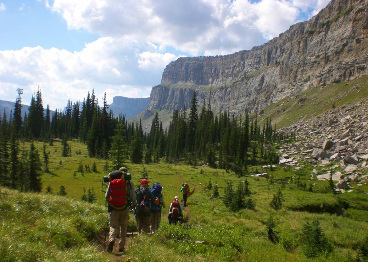 best backpacking trips montana