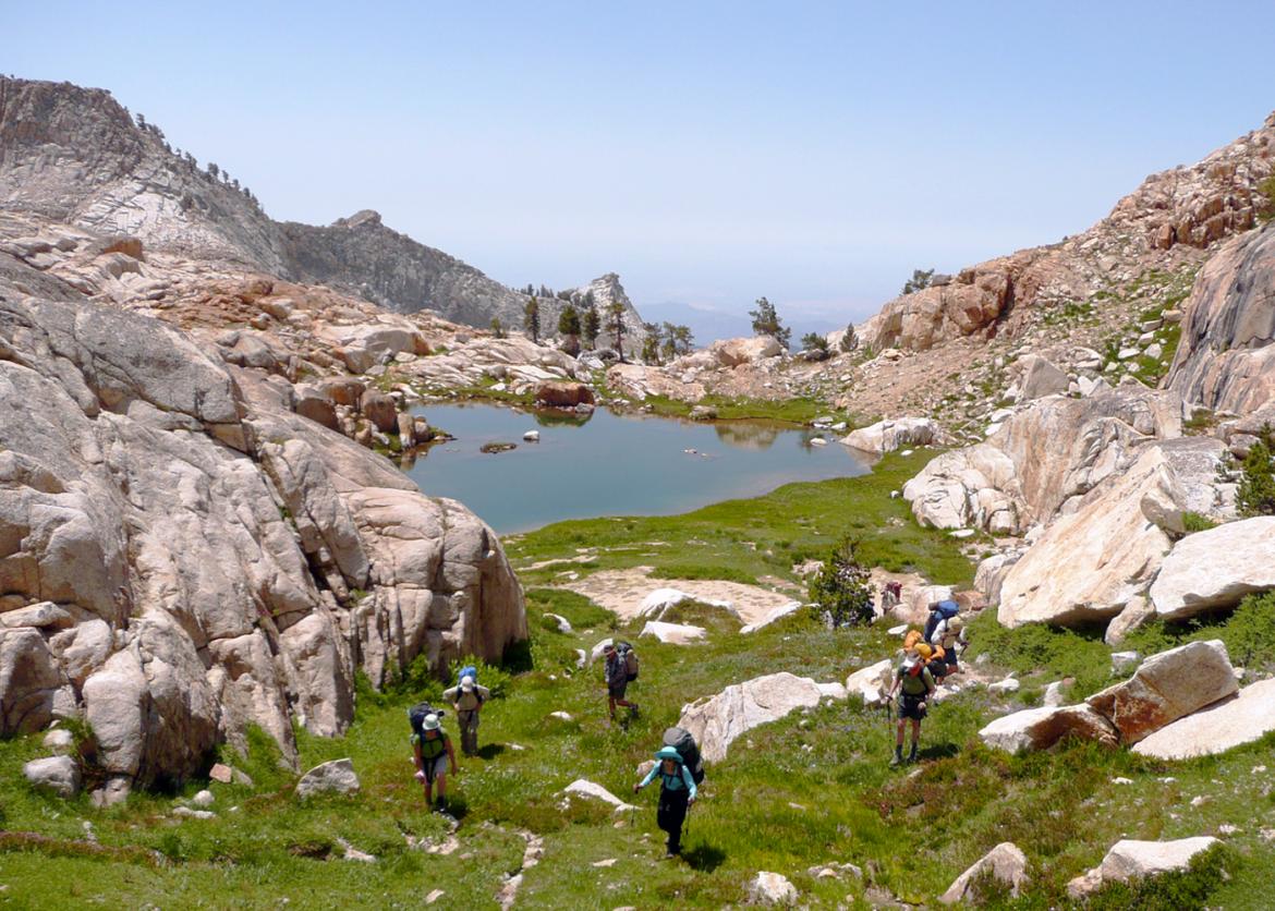 20s and 30s Tableland Tramp: Hiking among the High Lakes of Sequoia National Park, California