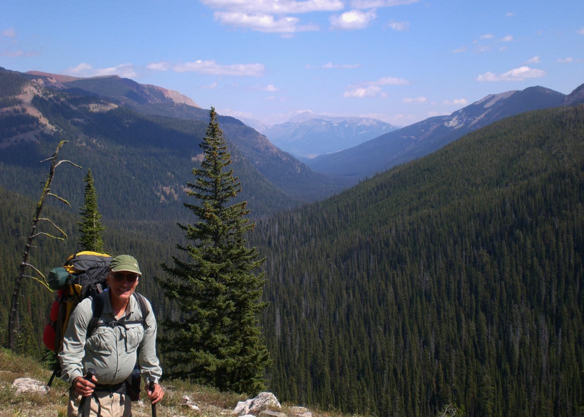 Bob Marshall Wilderness Backpacking and the Chinese Wall, Montana