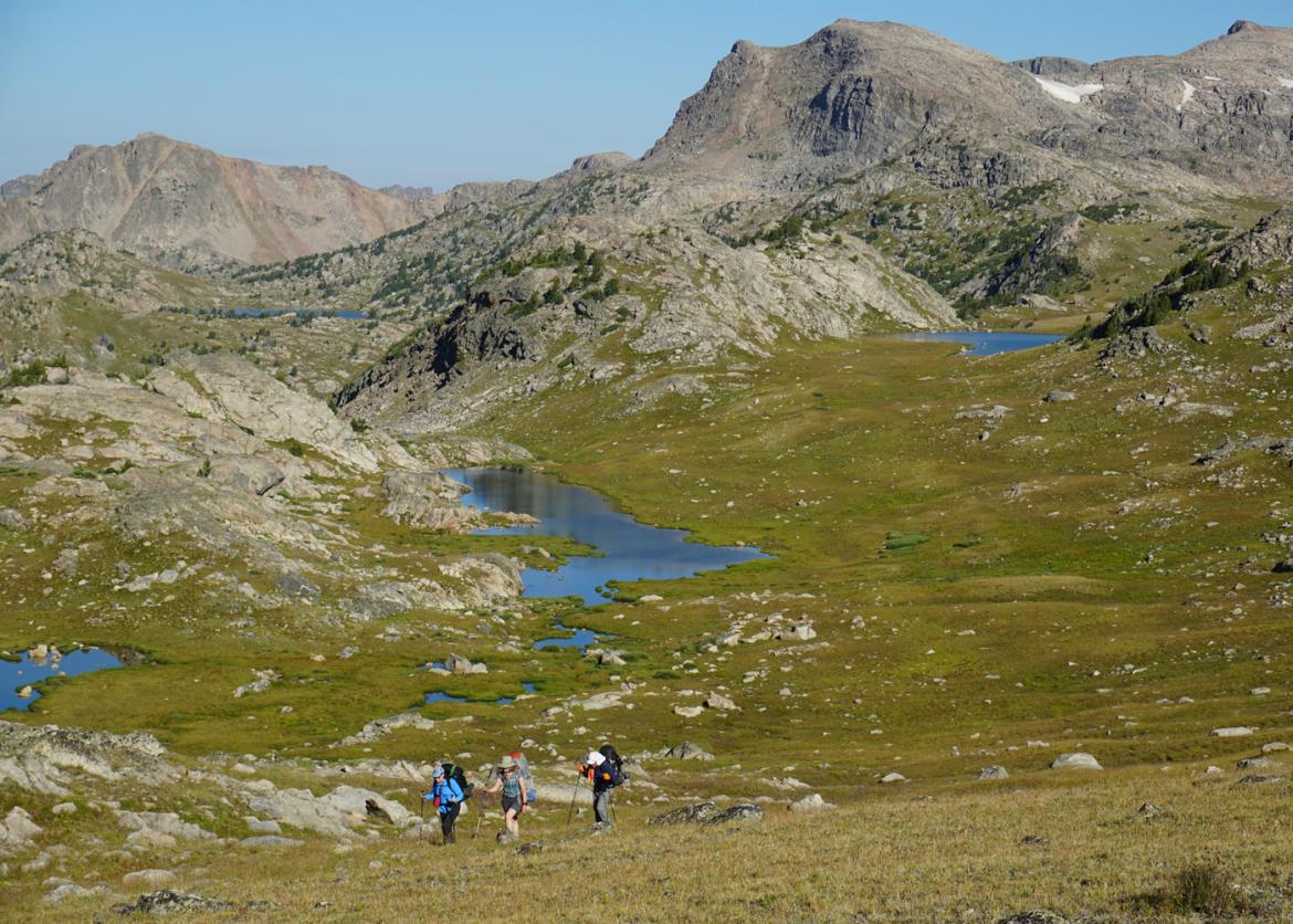 Adventure High in Wyoming's Wind River Mountains