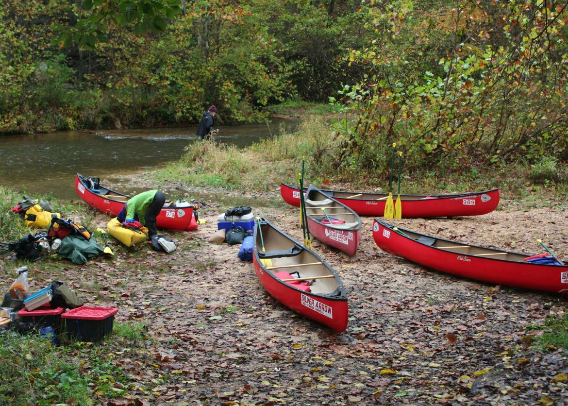 Current River Canoeing, Ozark National Scenic Riverways, Missouri