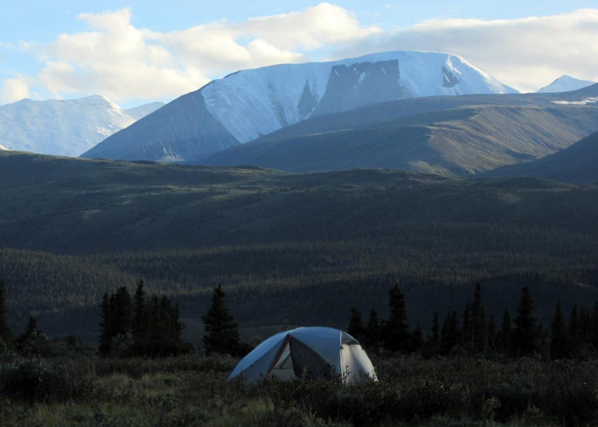 Wilderness Backpacking in Kluane National Park, Yukon Territory