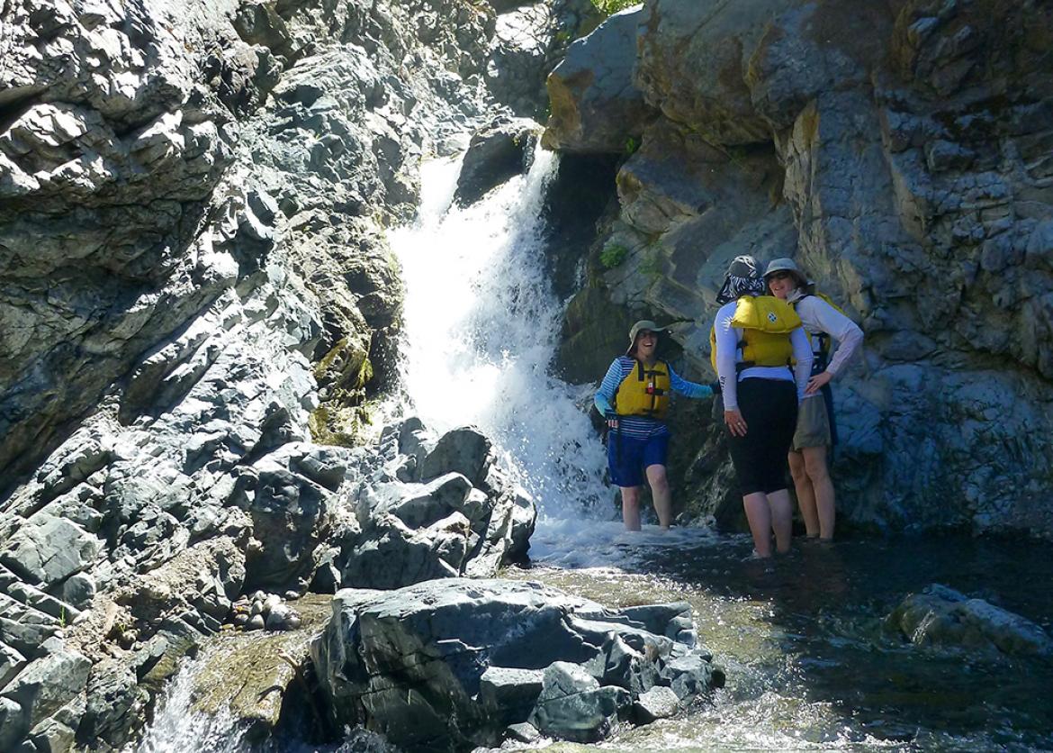 Women's Rafting on the Rogue River, Oregon