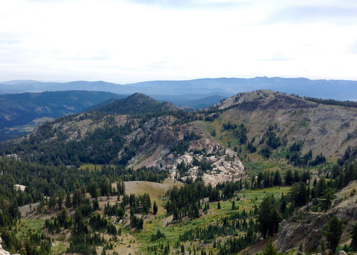 Autumn Hiking and History in the Sierra Nevada, Tahoe National Forest, California