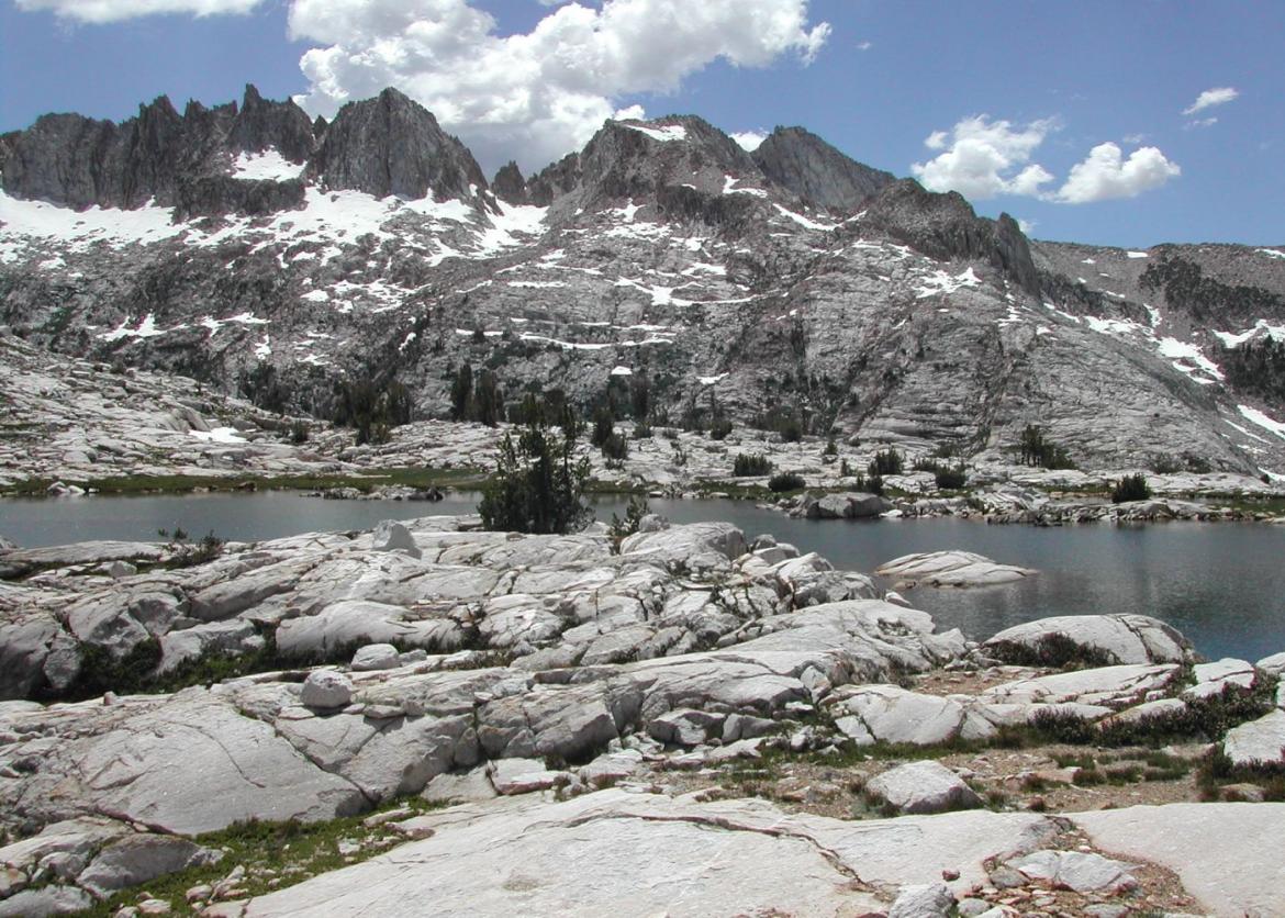 Red Slate Mountain and the Silver Divide, John Muir Wilderness, California