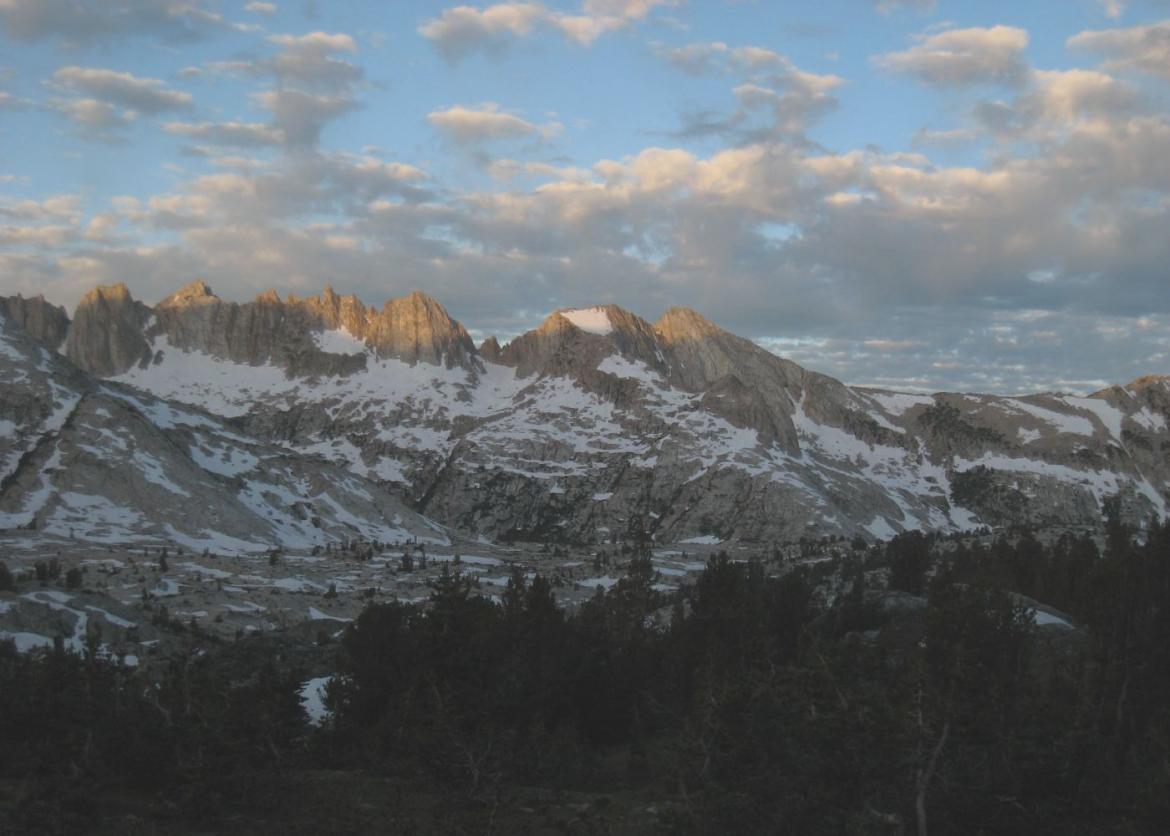 Red Slate Mountain and the Silver Divide, John Muir Wilderness, California