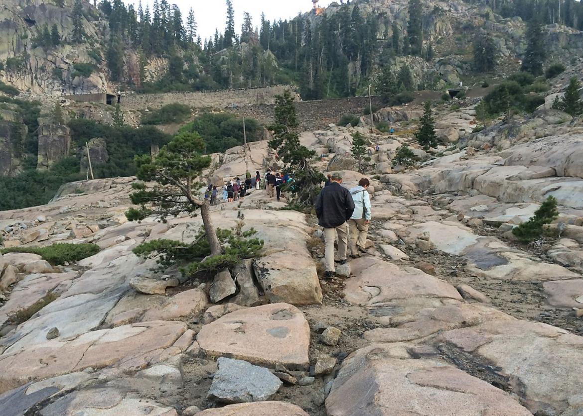 Hiking and Music in Tahoe National Forest, California