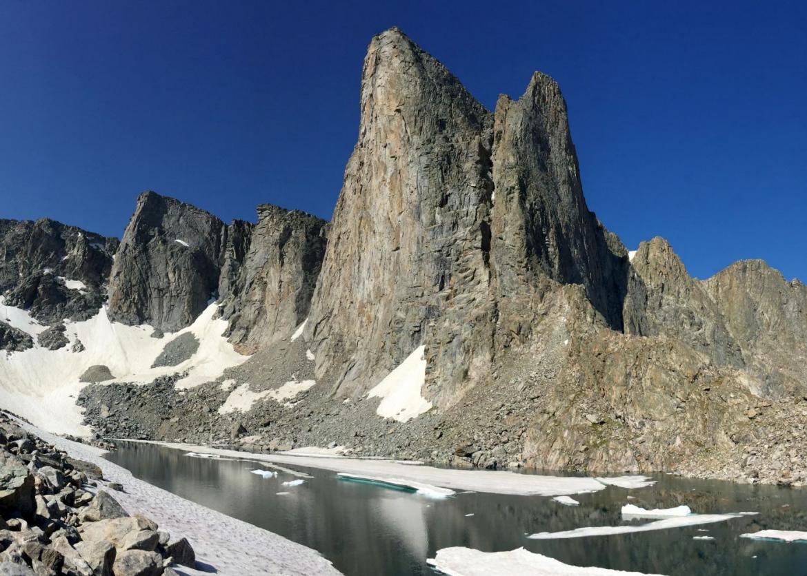 Cirques, Peaks, and Lakes of the Wind River Range, Wyoming
