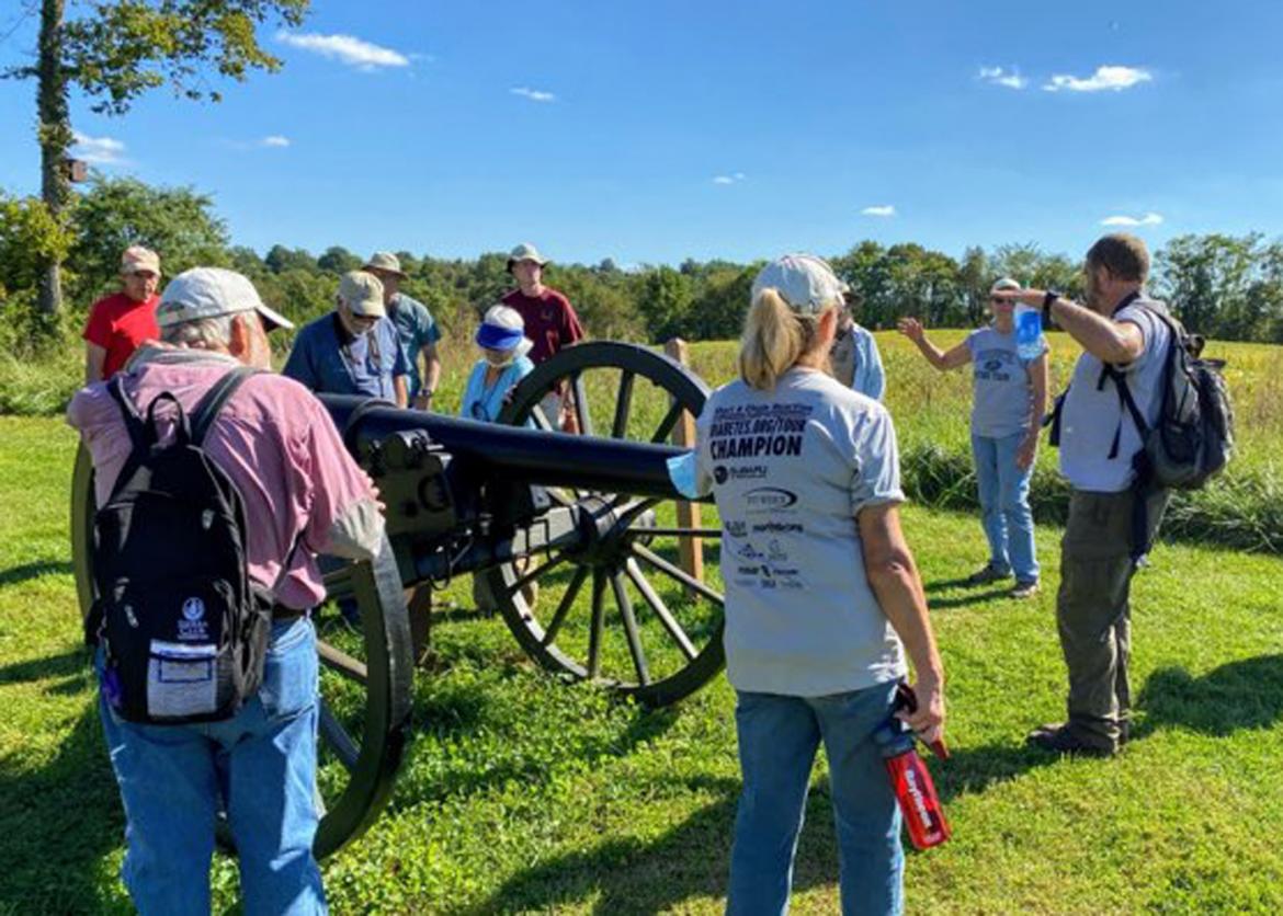 Service at Antietam National Battlefield, Maryland