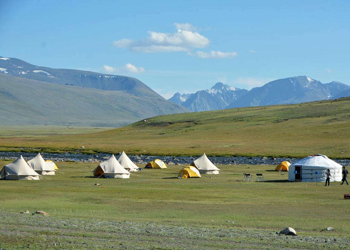 Trekking in Mongolia's Altai Mountains