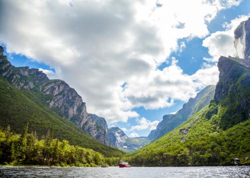 Mountains and Fjords of Newfoundland's Gros Morne National Park