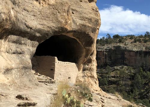 Service among Cliff Dwellings, Gila Wilderness, New Mexico